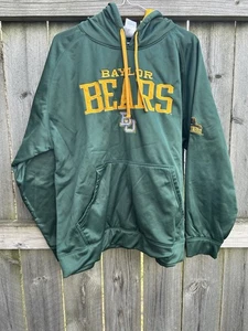 Baylor Hoodie Herren XL Grün Gold Pullover Center Logo - Bild 1 von 5