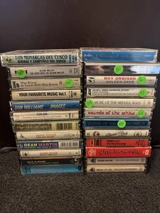 Vintage Cassette tapes Job Lot Bundle Mixed Artist Albums Classical All Pictured - Picture 1 of 7