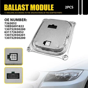 2X Headlight LED DRL Module Ballast 7263052 For BMW 3Series E92 E93 X5 E70 08-13 - Picture 1 of 18