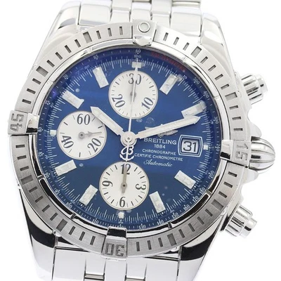 BREITLING Chronomat Evolution A13356 Blue / Silver Dial Automatic Men's_913329 - image 1 of 4