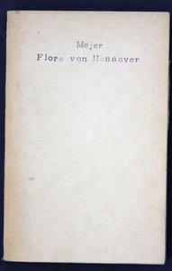 1875 Flora von Hannover Landeskunde Natur Pflanzen Gefäßpflanzen Botanik - Bild 1 von 1