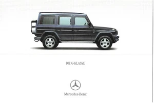 Mercedes Benz G Klasse Prospekt G 320/500, G 400 CDI -07/00- Neuwertiger Zustand - Bild 1 von 1