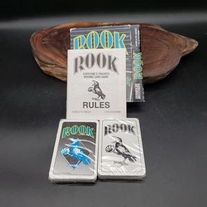 1992 Parker Brothers ROOK Card Game – Sealed Decks, Complete w/ Rules – Vintage - Picture 1 of 2