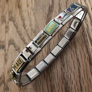 Pulsera Vintage Charm - Zoppini, Pulsera Italiana Charm, Acero Inoxidable 2003 - Imagen 1 de 10