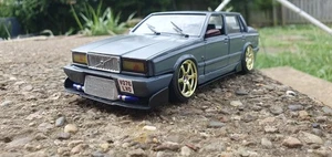 1/24 1/25 Scale Fully Custom Diecast Volvo 760gle One Off Polistil Not 1/18 - Picture 1 of 24