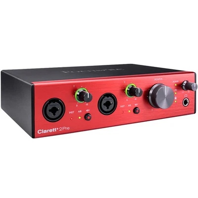 Audio Interface Focusrite Clarett+ 2Pre Audio Interface Audiointerface NEU - Bild 1 von 4