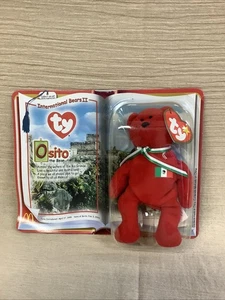 TY Osito the Bear McDonalds Teenie Baby 2000 International II Original Packaging - Picture 1 of 3