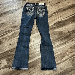 Miss Me Mid-Rise Boot Denim Jeans Womens 27 - Picture 1 of 16