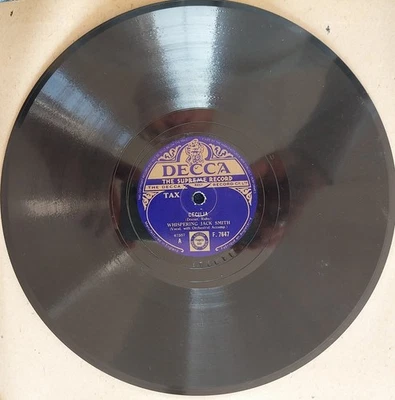 Whispering Jack Smith: Cecilia/I'm Knee Deep In Daisies 10" Shellac 78 1926 Exc - Image 1 of 4