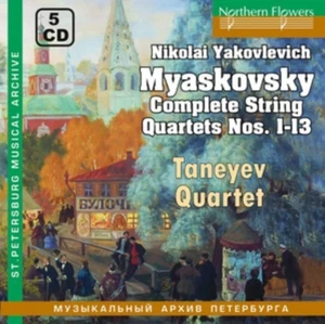 Myaskovsky Complete String Quartets Nos.1-13 Taneyev Quartet Discs are M- - Picture 1 of 1