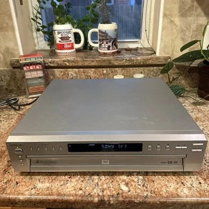 Sony DVP-NC615 Carousel 5-Disc DVD/CD Player Silver Tested Works No Remote - Picture 1 of 6