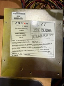 FUENTE DE ALIMENTACIÓN ABLECOM SP450-RP SUPERMICRO PWS-0045 - Imagen 1 de 3