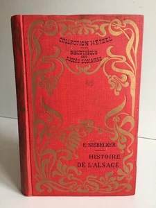 Bibliothek der schulischen Erfolge Geschichte des ELSASS SIEBECKER Sammlung. HETZEL - Bild 1 von 12