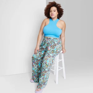 Damen High-Neck Seamless Tank Top - Wild Fable™ Blau XXL - Bild 1 von 3