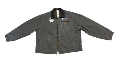 Vintage Carhartt J97 Detroit Jacket Blanket Lined Gray GRVL Coat Men’s 3XL Tall - Image 1 of 4