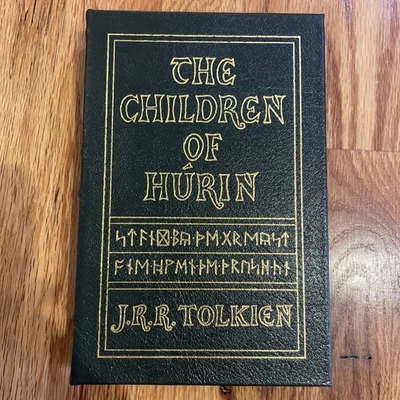 Easton Press THE CHILDREN OF HURIN Collector's Ed JRR Tolkien Leather  - Image 1 of 4