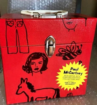 Paul McCartney Run Devil Run Limited Edition 7" Vinyl Collector's Box Unplayed - Image 1 of 4