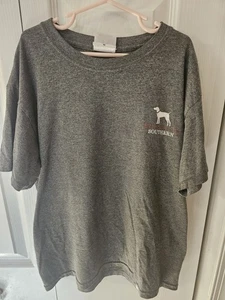 Youth Medium Straight Up Southern graues T-Shirt mit Hund - Bild 1 von 5