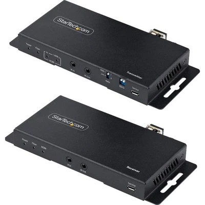 StarTech 4K HDMI over Fiber Extender Kit (st121hd20fxa2) - Image 1 of 4