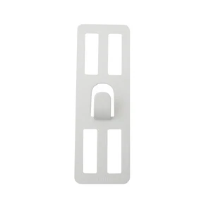 Wall Beauty Stainless Steel Wall Hanging Hook P-4 White Set of 2 P-4Shw - Picture 1 of 6