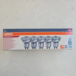 4 x Osram LED Parathom GU10 34W (35W) 230lm Warm White (3000K) Dimmable Bulbs - Picture 1 of 3