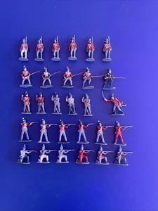 Airfix Toy Soldiers Set of Waterloo British Infantry 1/32 - Picture 1 of 4