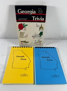 Georgia Trivia, 2 Hefte mit über 3000 Fragen 1985 verpackt - Bild 1 von 10