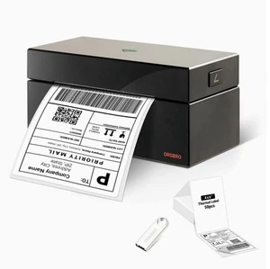Impresora de etiquetas térmicas directas 4x6 impresora de etiquetas de envío de código de barras para Amazon eBay - Imagen 1 de 9