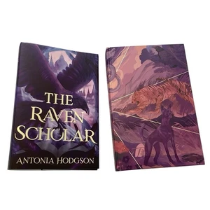 The Raven Scholar by Antonia Hodgson Signed Illumicrate Special Edition New - Bild 1 von 9