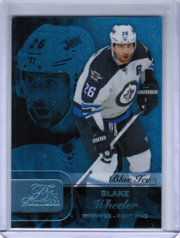 15/16 FLEER SHOWCASE HOCKEY FLAIR ROW 1 BLUE ICE CARDS (#1-35) U-Pick From List Cover