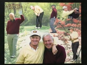 Jack Nicklaus & Arnold Palmer The King and The Bear 8x10 Color Photo - Picture 1 of 1
