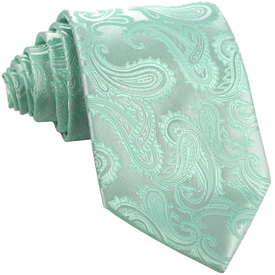 CLEARANCE PAISLEY MASCULINO Microfibra SELF TIE PESCOÇO GRAVATA FESTA FORMAL CASAMENTO FORMATURA - Imagem 1 de 1