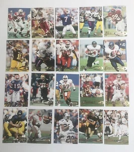 1997 Press Pass GOLD FOIL Partial (1-38) football card set (NM/MT) - Picture 1 of 3