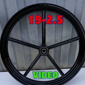 Invader Wheel 19-2.5 without brake flange Black Gloss - Foto 1 di 15
