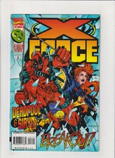 X-Force #47 VF+ 8.5 Marvel Comics 1995 Cable,X-Men,Sabretooth,Deadpool app.