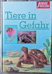 JUNIOR WISSEN: Tiere in Gefahr Unipart-Verlag Stuttgart Sachbuch Kinderbuch - Bild 1 von 6