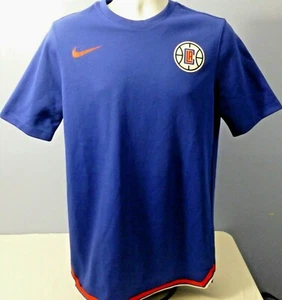 Nike NBA Los Angeles Clippers Blau Warm Up Shirt M Neu ohne Etikett - Bild 1 von 7