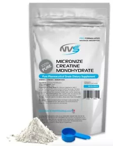 500 PORTIONEN! 2500g MIKRONISIERTES KREATINMONOHYDRATPULVER PHARMAZEUTISCH KOSCHER - Bild 1 von 3