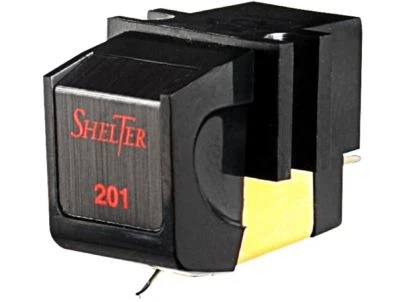 Cartucho de fono estéreo MM imán móvil de audio SHELTER MODELO 201 de Japón Envío gratuito Foto 1 de 2