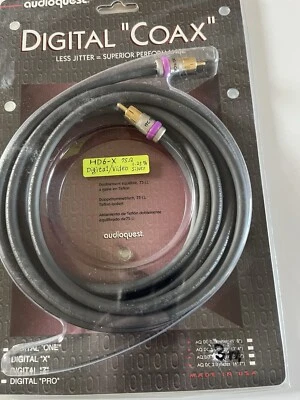 AudioQuest HD6-X75ohm Digital  3m - Image 1 of 2