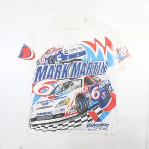 Vintage Mark Martin Valvoline Racing T-Shirt Gr. XL All Over Print NASCAR - Bild 1 von 10
