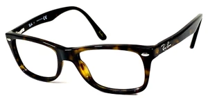 Marco de gafas Ray-Ban RB5228 2012 marrón oscuro Havana Tortoise 50-17-140 - Imagen 1 de 11