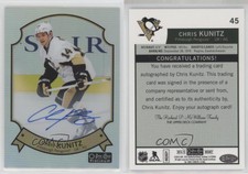 2014-15 O-Pee-Chee Platinum Retro Rainbow Auto Chris Kunitz #45 Auto