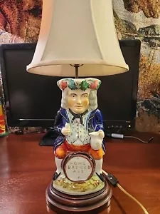 Staffordshire Toby Krug "Home Brewed Ale", um 1870 "LAMPE" - Bild 1 von 24