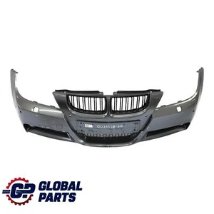 Front Bumper BMW E90 Panel Trim M Sport Complete E91 Sparkling Graphite - A22 - Picture 1 of 16