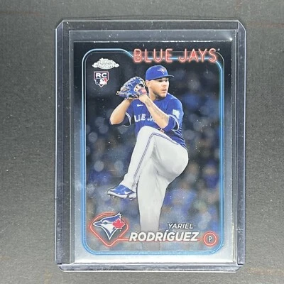 2024 Topps Chrome Update Yariel Rodríguez #USC107 Toronto Blue Jays RC - Image 1 of 2
