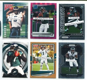 1991-2023 Eagles, Jalen Hurts, Jalen Reagor, Carson Wentz Team Sets Lot LESEN - Bild 1 von 19