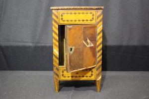 Antique 1880's French "Boite a Cigare" Cigar Storage Case in Exotic Veneers - Picture 1 of 11