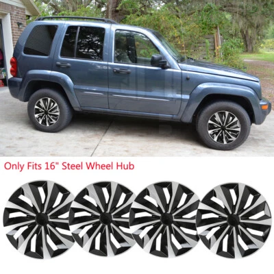 4件套适用于吉普自由人16英寸车轮盖全轮辋卡扣轮毂盖更换 — 第 1/4 张图片
