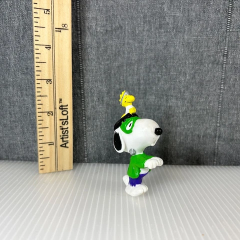Peanuts Halloween Snoopy And Woodstock PVC Figure Cake Topper Feature Syndicate Cover